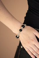 Paparazzi Boardroom Baller - Black Bracelet