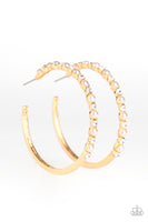 Paparazzi A Sweeping Success - Gold Hoop Earrings