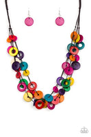 Paparazzi Wonderfully Walla Walla - Multi Necklace