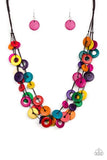 Paparazzi Wonderfully Walla Walla - Multi Necklace