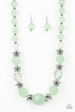 Paparazzi Dine and Dash - Green Necklace