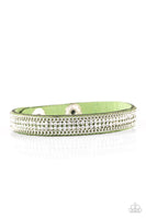 Paparazzi Babe Bling - Green Wrap Bracelet