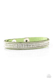 Paparazzi Babe Bling - Green Wrap Bracelet