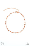 Paparazzi Inner SPOTLIGHT - Rose Gold Choker Necklace