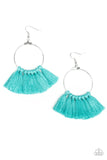 Paparazzi Peruvian Princess - Blue Earrings