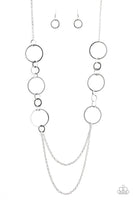 Paparazzi Basic Babe - Silver Necklace