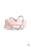 Paparazzi One Love One Heart - Pink Wrap Bracelet