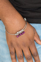 Paparazzi All Roads Lead To ROAM - Purple Bracelet