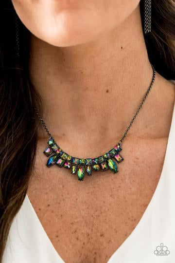 Paparazzi Wish Upon A ROCK STAR - Multi Necklace