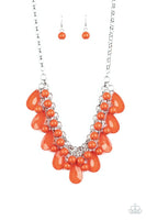 Paparazzi Endless Effervescence - Orange Necklace