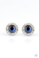 Paparazzi Floral Glow - Blue Post Earrings