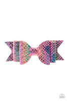 Paparazzi BOW Your Mind - Pink Hair Clip