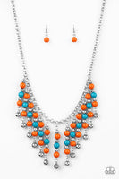 Paparazzi Your SUNDAES Best - Orange Necklace