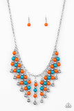 Paparazzi Your SUNDAES Best - Orange Necklace