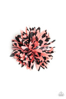 Paparazzi Splattered Splendor - Pink Hair Clip