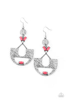 Paparazzi Modern Day Mecca - Pink Earrings