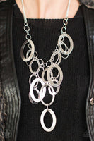 Paparazzi A Silver Spell - Silver Necklace