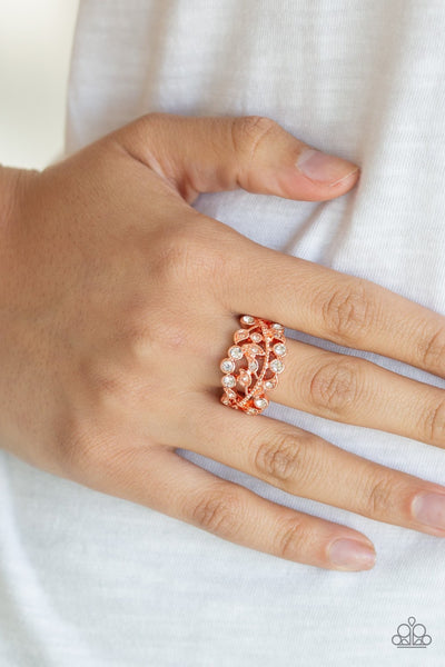 Paparazzi Bling Swing - Copper Ring