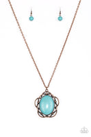 Paparazzi Let Your Dreams Bloom - Copper Necklace