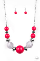 Paparazzi Daytime Drama - Pink Necklace