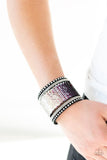 Paparazzi MERMAIDS Have More Fun - Pink/Silver Wrap Bracelet