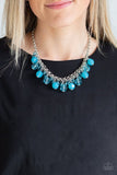 Paparazzi Fiesta Fabulous - Blue Necklace