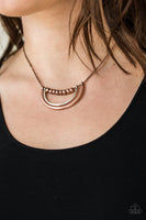 Paparazzi Artificial Arches - Copper Necklace