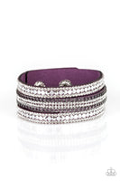 Paparazzi Fashion Fanatic - Purple Wrap Bracelet