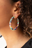 Paparazzi BEAD My Lips! - Multi Hoop Earrings