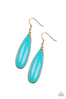 Paparazzi Santa Fe Skies - Gold Earrings