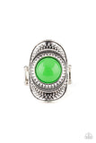 Paparazzi Sunny Sensations - Green Ring