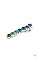 Paparazzi Bedazzling Beauty - Multi (Blue) Hair Clip