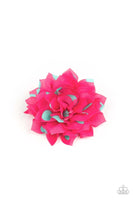 Paparazzi Polka Perfection - Pink Hair Clip