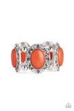 Paparazzi Rodeo Rancho - Orange Bracelet