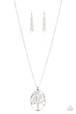 Paparazzi Well-Rooted - Silver Necklace