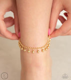 Paparazzi West Coast Cruzin - Gold Anklet