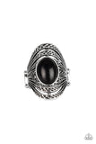 Paparazzi Royal Roamer - Black Ring