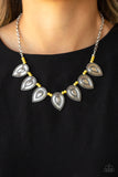 Paparazzi Terra Trailblazer - Yellow Necklace