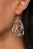 Paparazzi Artisan Relic - Silver Earrings