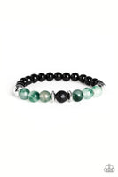 Paparazzi World Peace - Green Urban Bracelet