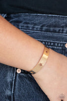 Paparazzi American Girl Glamour - Gold Bracelet