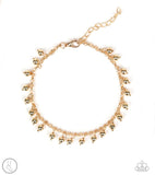 Paparazzi West Coast Cruzin - Gold Anklet