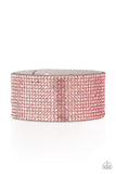 Paparazzi Fade Out - Pink Wrap Bracelet