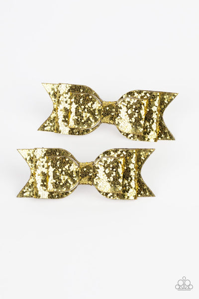 Paparazzi Sugar and Spice - Gold Hair Clips