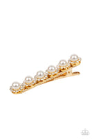 Paparazzi Polished Posh - Gold Hair Clip