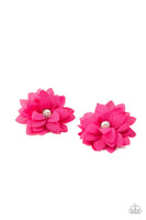 Paparazzi Things That Go BLOOM! - Pink Hair Clips