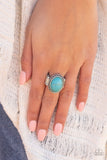 Paparazzi Bountiful Deserts - Blue Ring