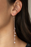 Paparazzi Extended Eloquence - Pink Earrings