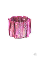 Paparazzi Beach Blast - Pink Bracelet