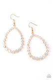 Paparazzi Rise and Sparkle! - Gold Earrings